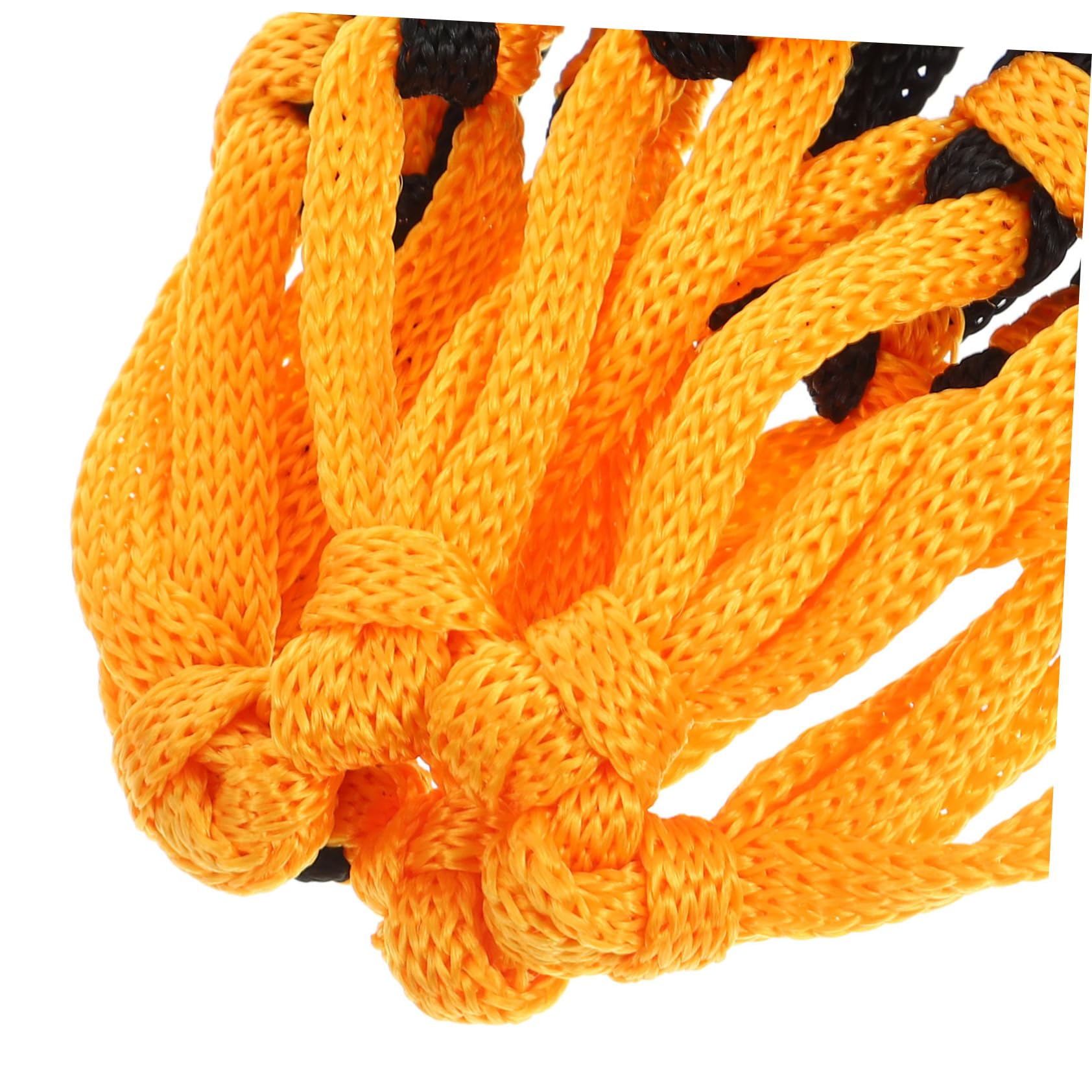 HANABASS Tragbare Ballnetztasche Netztasche Einkaufstasche Organizer Fußballtaschen Basketball Mesh Netz Fußball Tragetaschen Trainingsball Aufbewahrungstasche Sportbedarf Fußball