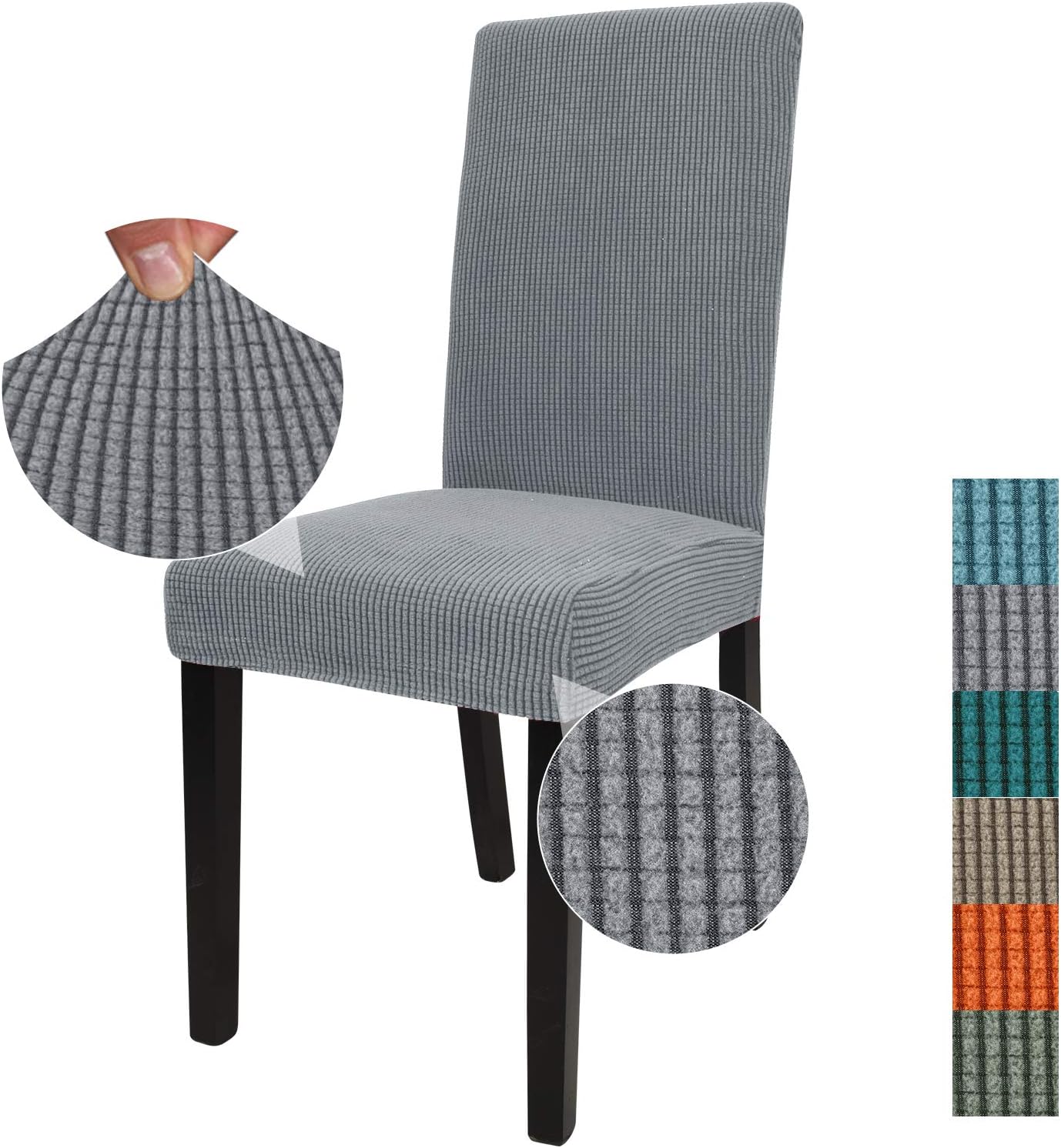 Buy Jiviner Thick Stretchy Dining Chair Slipcover Set Of 4 Washable Jacquard Parsons Chair Covers Removable Kitchen Chair Furniture Protector For Dining Room Buy Jiviner Thick Stretchy Dining Chair Slipcover Set Of 4 Washable Jacquard Parsons Chair Covers Removable Kitchen Chair Furniture Protector For Dining Room