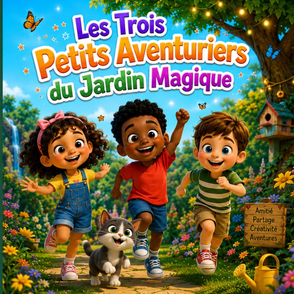 Les Trois Petits Aventuriers du Jardin Magique