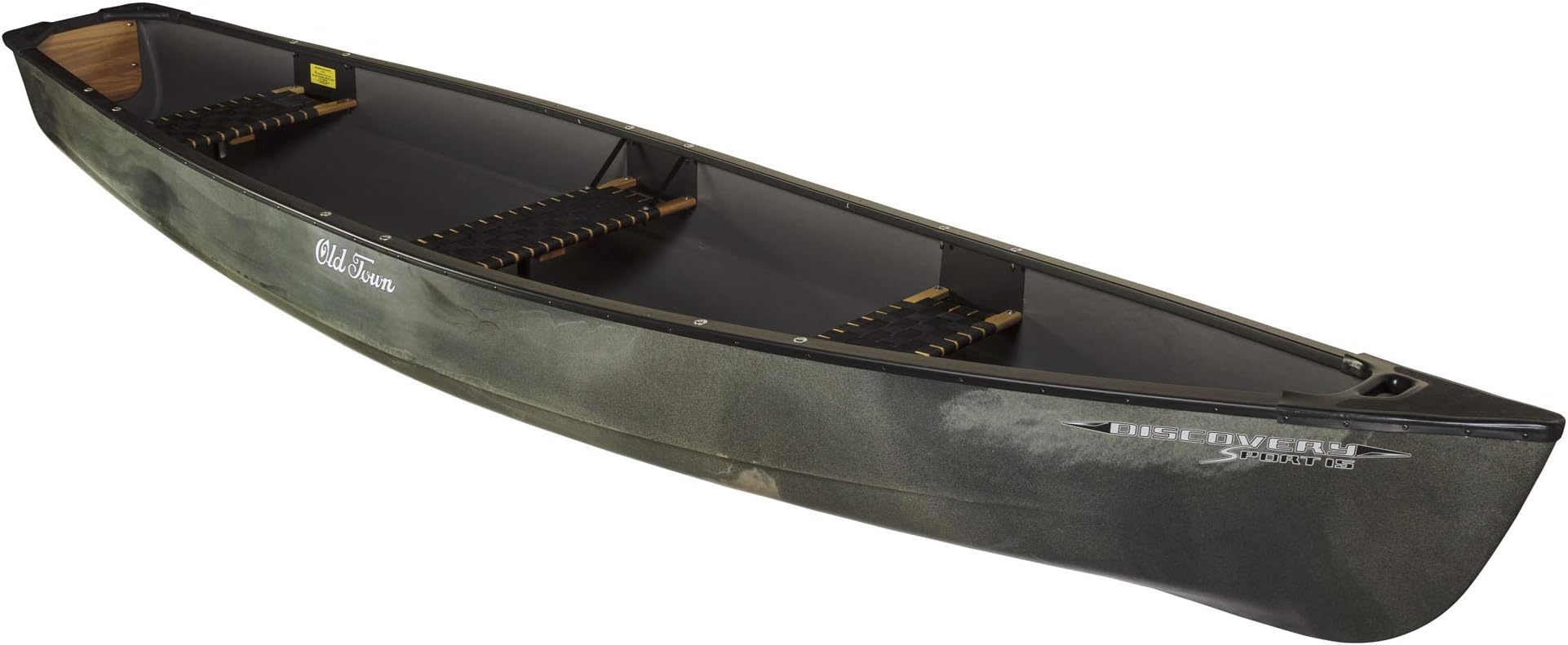 Old Town Discovery Sport 15 Recreational Canoe, 3 Person, 15 ft 3 in