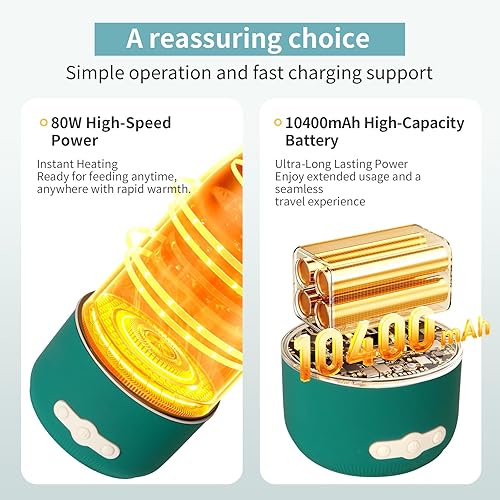 Miniatura 2 de Calentador de botellas portátil para viajes