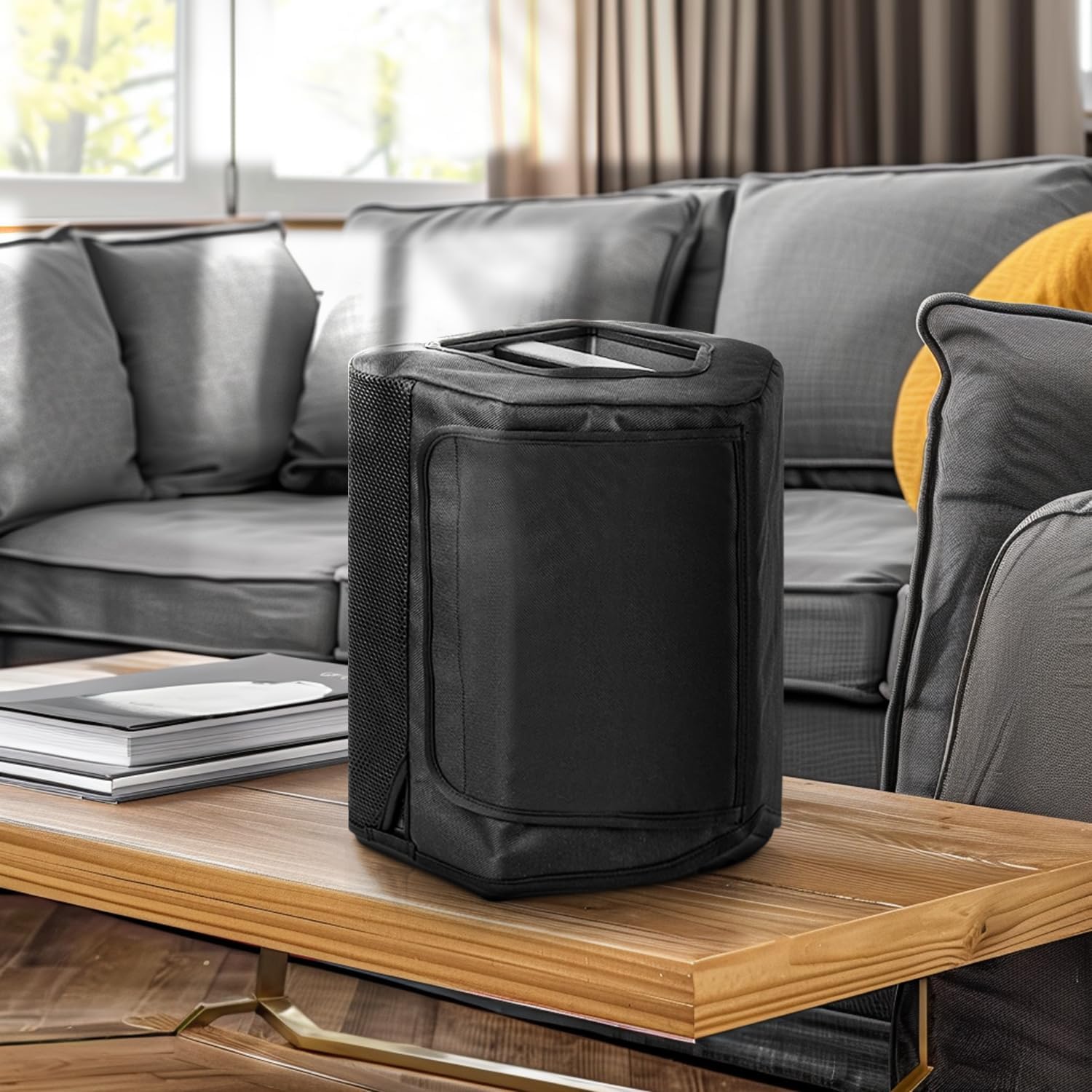 Facmogu Speaker Cover for Bose S1 Pro - Portable Dustproof Case with Side Opening Mesh, Mesh Cover Protective Travel Carrying Case Compatiable with Bose Speaker - Image 4