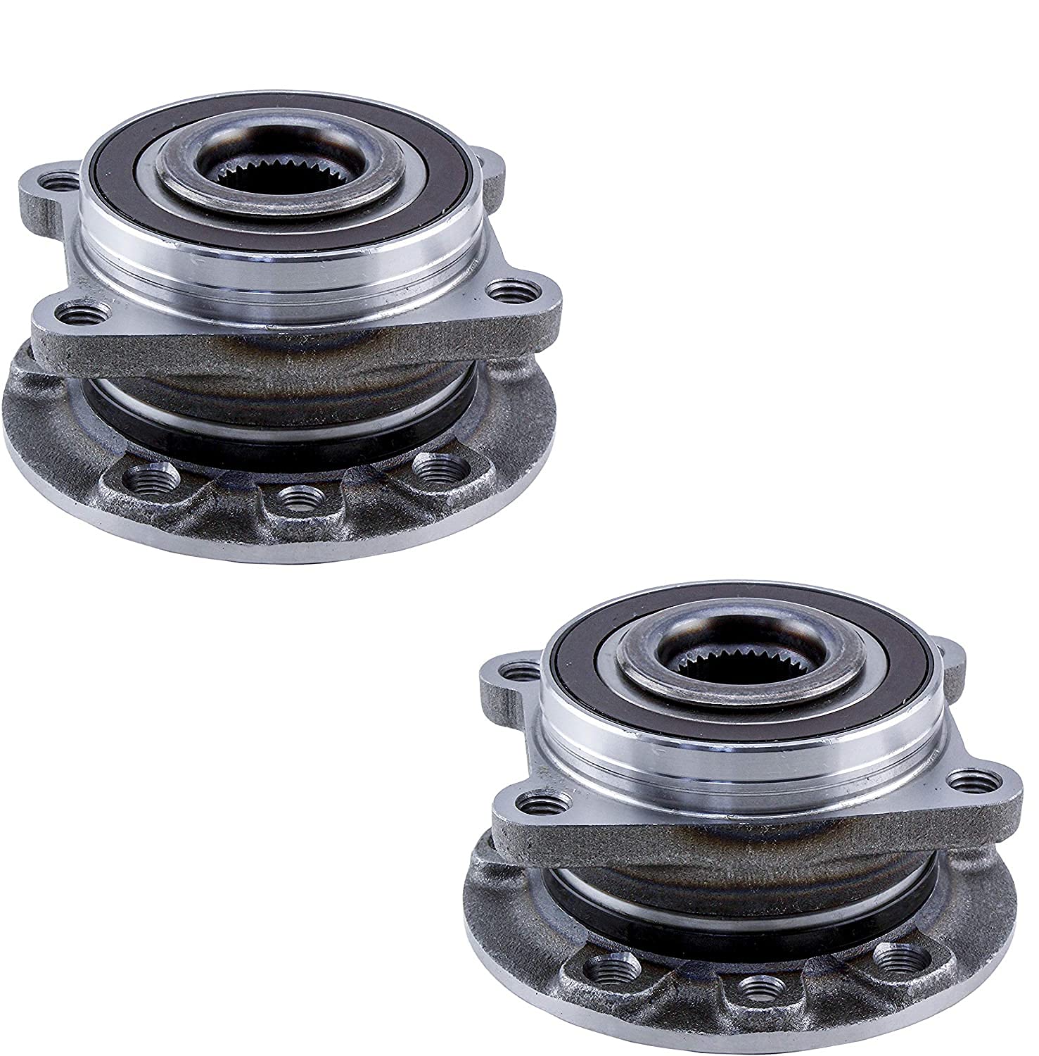 Rear/Front Wheel Bearing Hub Pair for 14-19 Jeep Cherokee 15-17 Chrysler 200 AWD