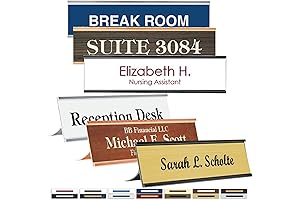 Name Plate for Desk Personalized Office Sign for Door Wall