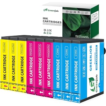Compatible 603XL Printer Cartridges Compatible with Epson 603 Ink Cartridges for Expression Home XP-2100 XP-2105 XP-3100 XP-3105 XP-4100 XP-4155 3 Cyan 3 Magenta 3 Yellow