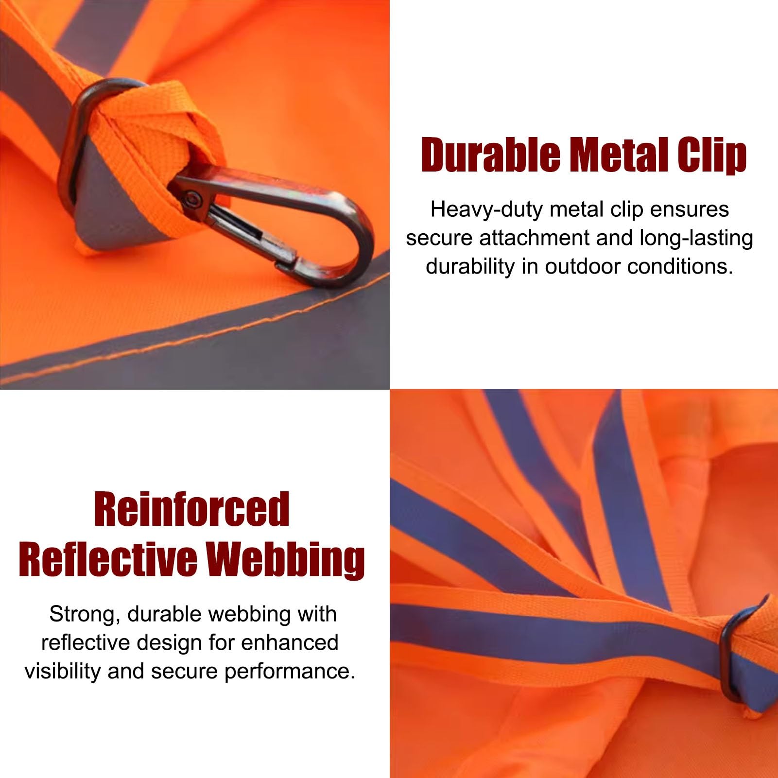 Manga de Viento Manga de Viento para Exteriores con Mástil de 180 cm, Indicador de Viento Reflectante de Tejido Oxford, Kit de Mástil para Manga de Viento con Rotación Libre(Red,1.5 m (4.9 ft))