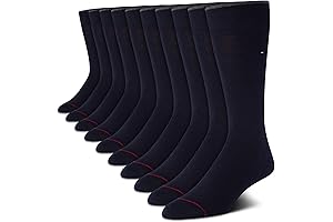 10-Pack Navy Dress Socks For Men