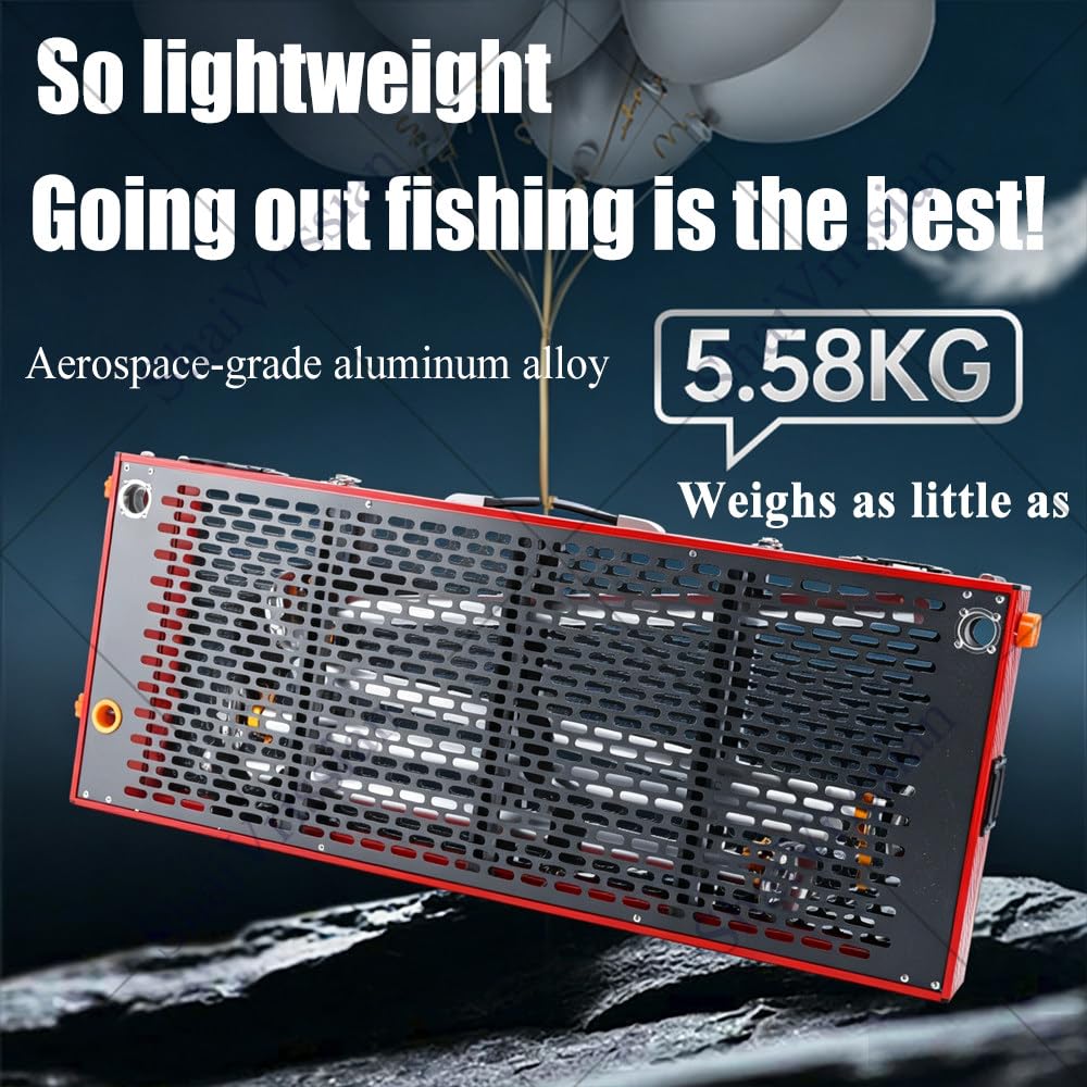 Składana Platforma Wędkarska Z Regulowanymi Nogami,Lekka Konstrukcja Aluminiowa,Mechanizm Blokujący Ze Stali Nierdzewnej,Stabilna Konstrukcja Do Użytku Na Brzegu 80 * 100 * 130cm