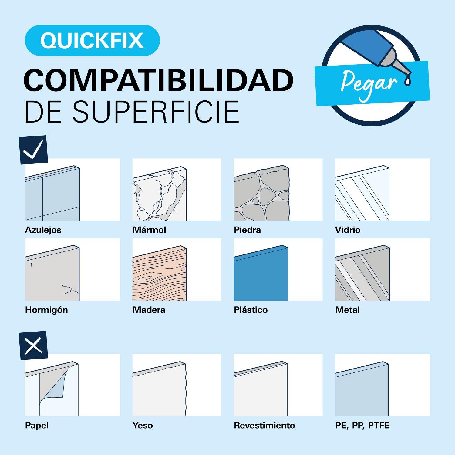 GROHE Start Cube QuickFix - Colgador de baño individual, cromo, para pegar (pegamento QuickGlue A1) o atornillar, ref. 40961000