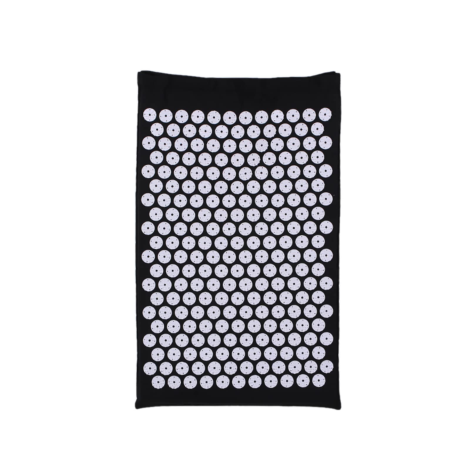 Fyearfly Tapis de massage d'acupression et oreiller pour soulager le stress, les maux de dos et la récupération musculaire