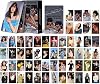 55Pcs Black-Pink Photo Cards Kpop Bp Solo Cards,Black&Pink New Album Greeting Cards Jisoo,Rosé,Lisa Rockstar Cards with Box