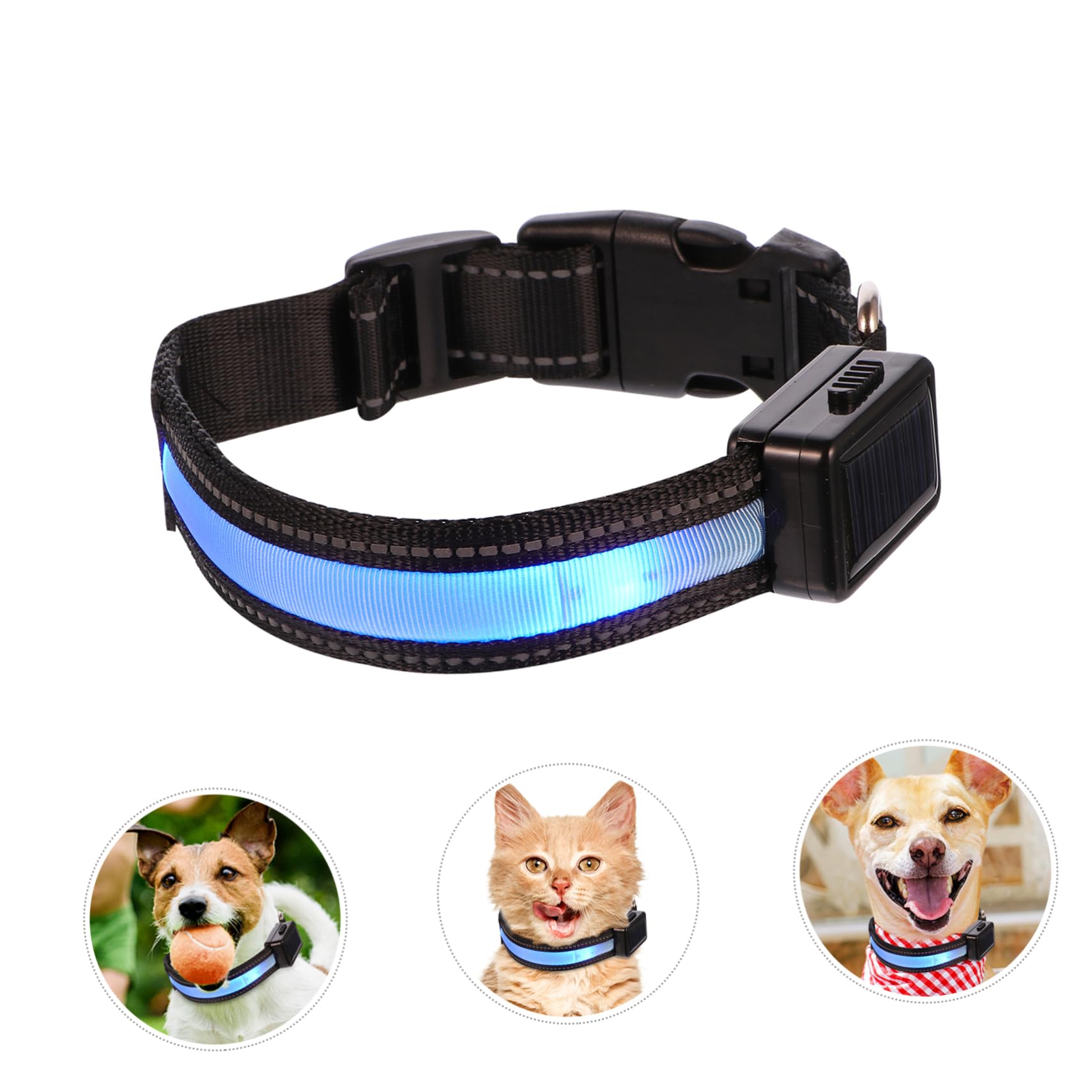YARNOW 3 Ensembles De Colliers Lumineux pour Animaux De Compagnie Colliers pour Chiots Collier Lumineux Collier pour Chiot Collier pour Petit Collier De Sécurité pour