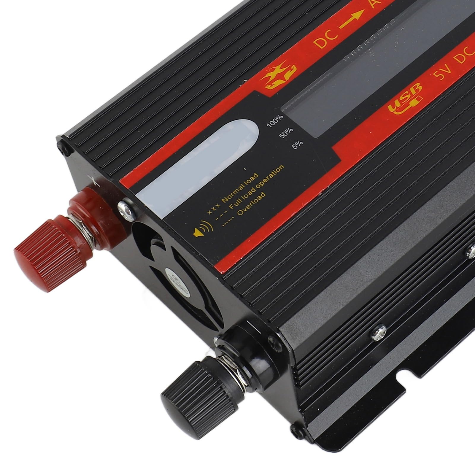 L'inverter per Auto con di Picco da 3000 W Carica in Modo Efficiente i Dispositivi Elettronici, per Viaggiatori in Auto/furgone, Materiale ABS, Dimensioni 7,7 X 4,3 X 2,2 Pollici