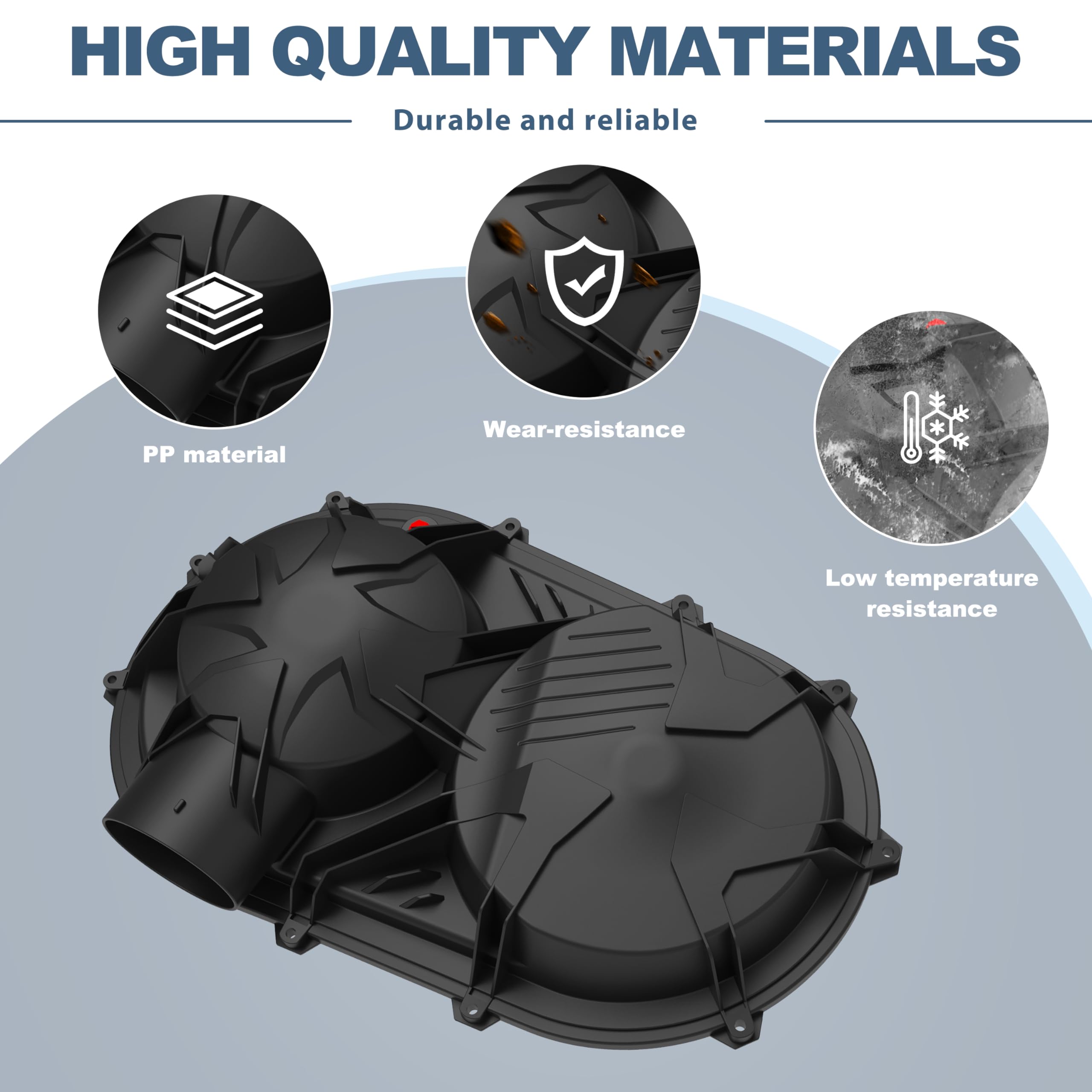 Amazon.com: SAUTVS Outer Clutch Cover for Can-Am Maverick X3 & MAX