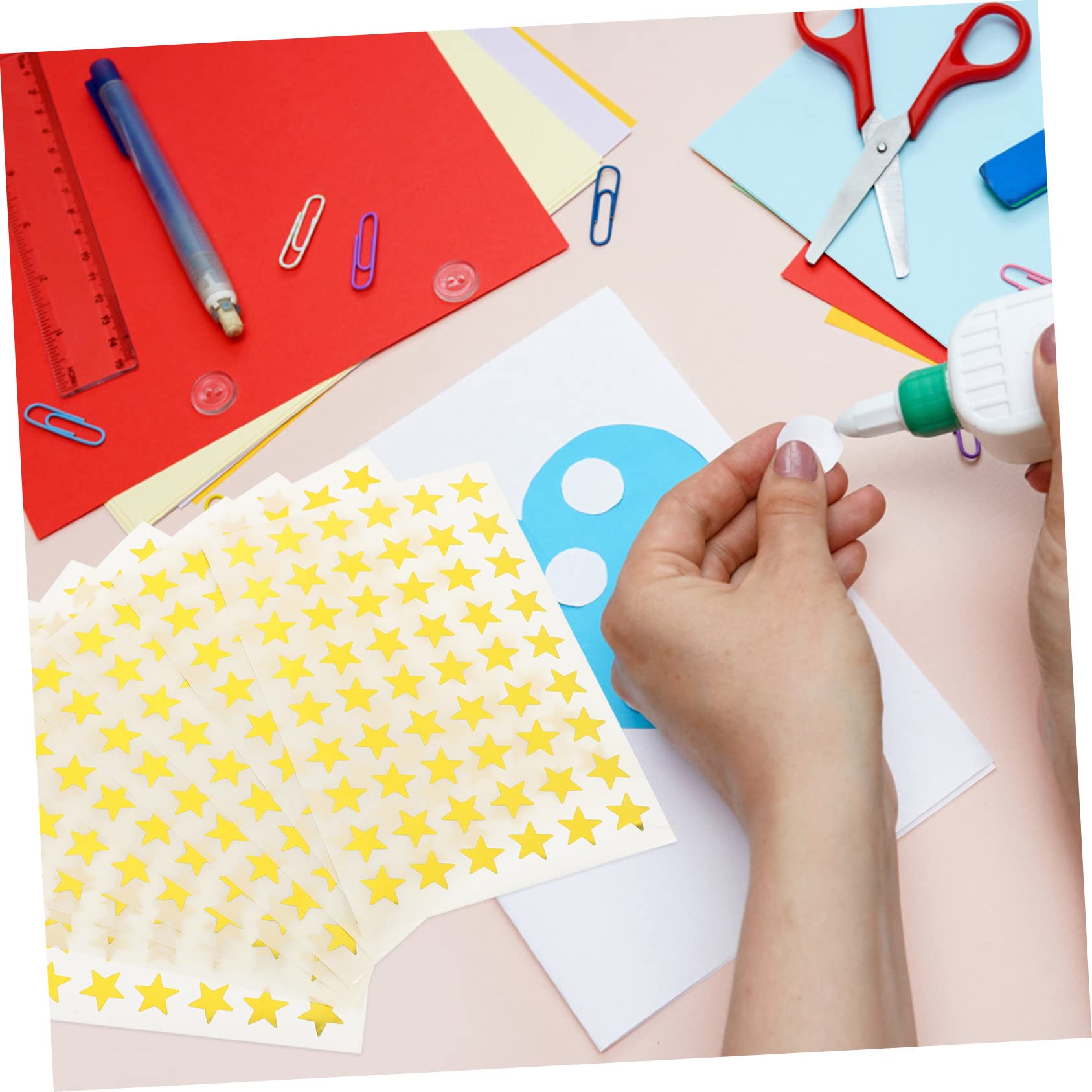 Ciieeo 250feuilles Autocollants Pour Scrapbooking Stickers Décoratifs Pour Journal Et
