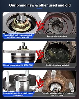 Amazon.com: ECCPP Rear Wheel Hub Bearing Assembly 4 Lugs 1993-2002