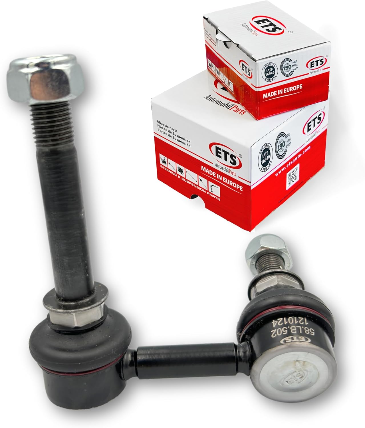 ETS 2Pc 2Pcs Front Stabilizer Sway Bar End Link Fits Nissan 2009-2020 370Z, Fit for Infiniti 2014-2019 Q50/Q60/Q70, Q70L,QX50,Q40, 2008-2012 EX35, EX37, G25 K750193 K750194