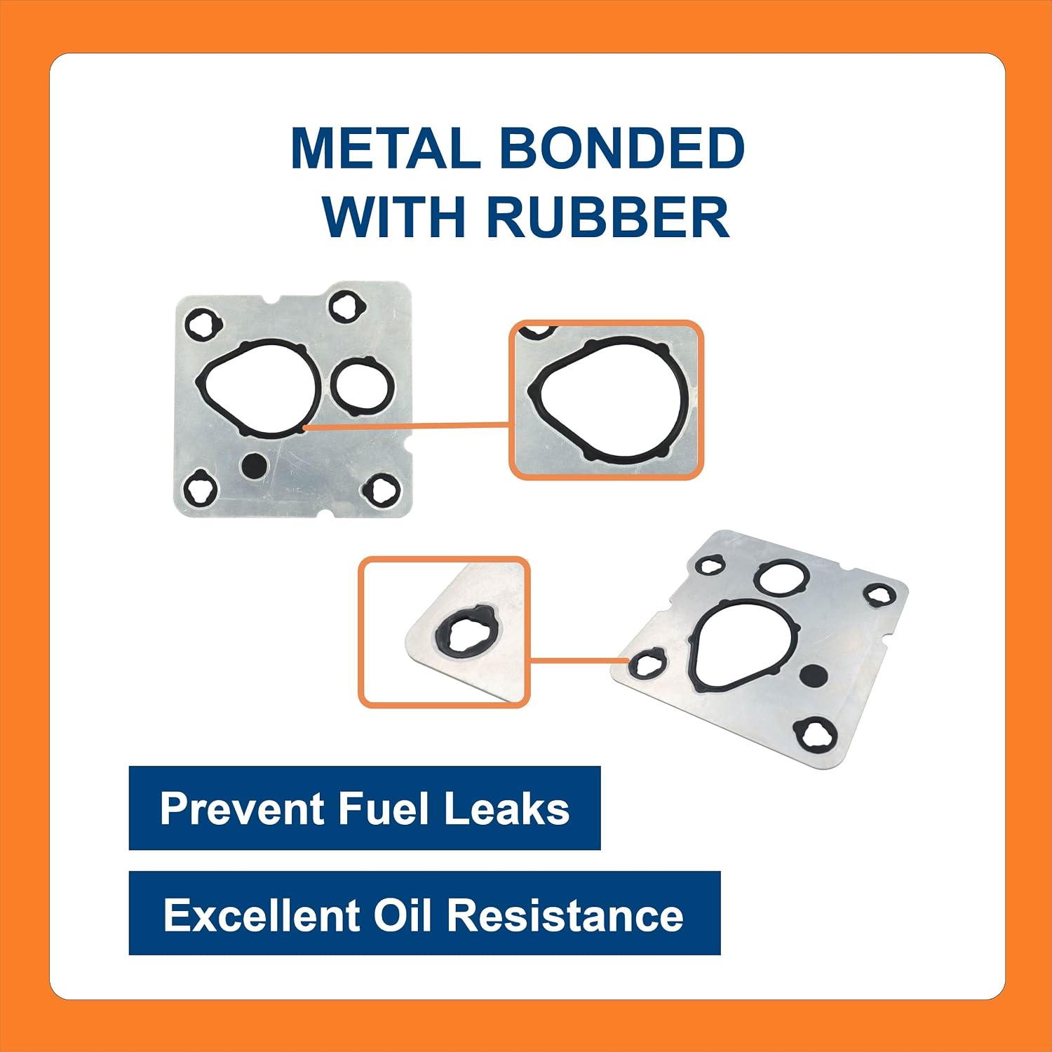 BTS-4954474 Fuel Pump Gasket, Compatible with Cummins ISX Engine, Aftermarket Replacement for OEM 4954474, Junta de Bomba de Combustible