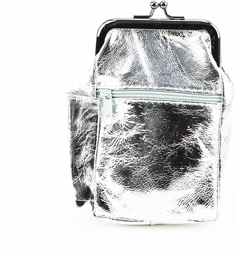 Miniatura 4 de Funda de cuero genuino para cigarrillos y encendedor de piel de cordero con cierre giratorio de cuero Impressions  Estuche plegable para cigarrillos