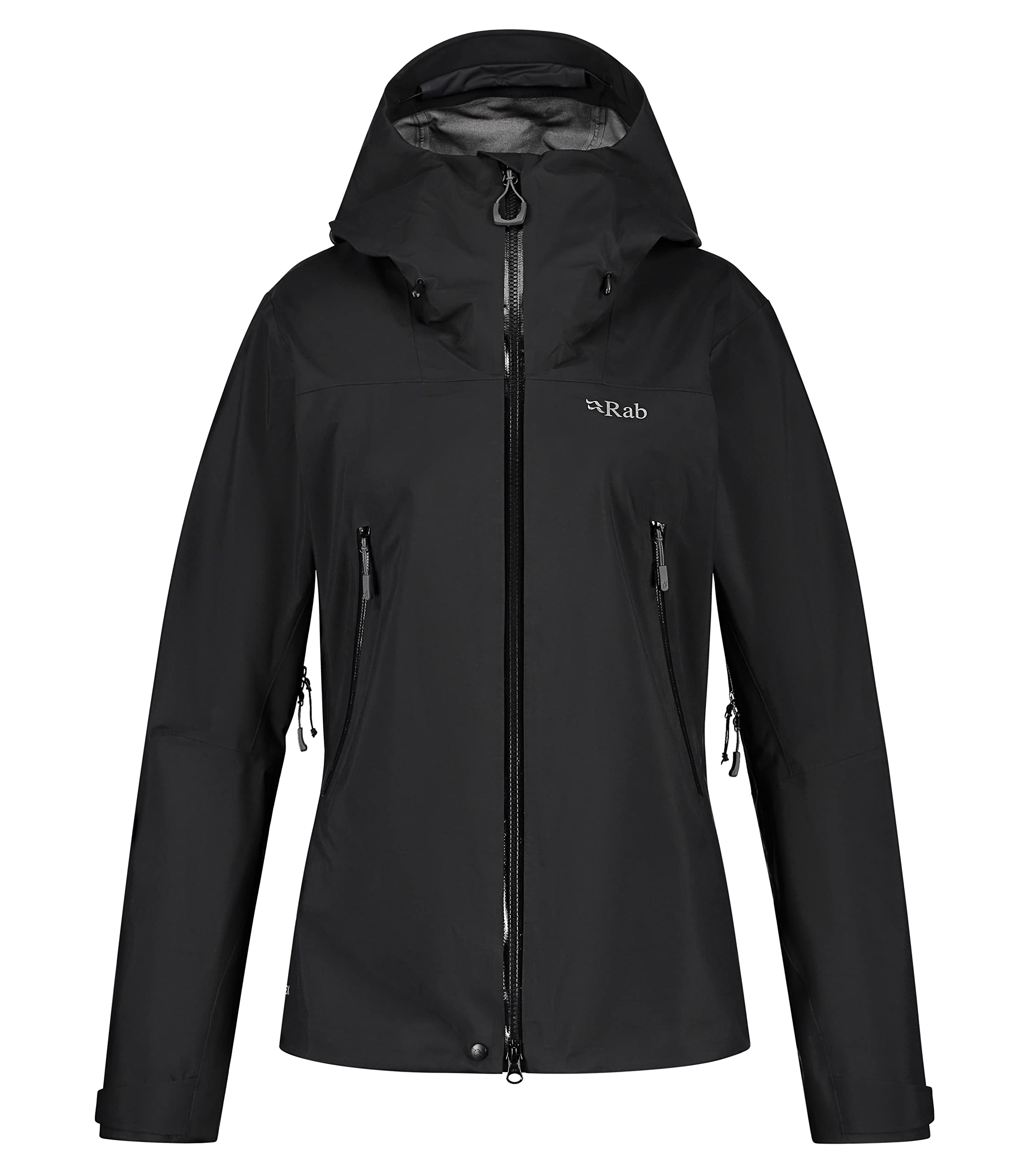 Rab Women's Kangri GTX Waterproof Breathable GORE-TEX Jacket for Trekking, Climbing, & Mountaineering - Black - 08