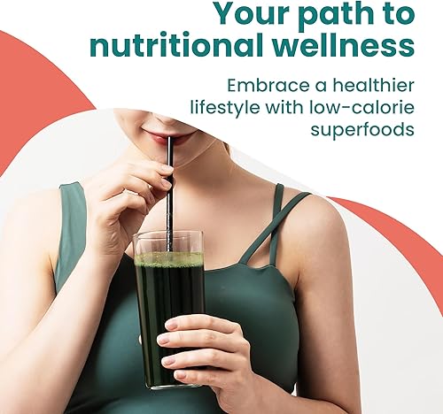 Miniatura 5 de Univera Metagreens, polvo de mezcla de superalimentos verdes, mezcla de batidos con espirulina orgánica, antioxidantes vitales, alcalinizar,