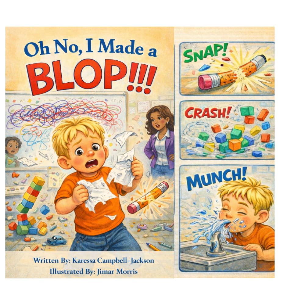 Oh no, I made a BLOP!!: A Fun Story About Mistakes, Responsibility, and Making Better Choices