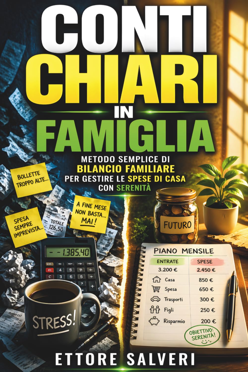 Conti chiari in famiglia: Metodo semplice di bilancio familiare per gestire le spese di casa con serenità