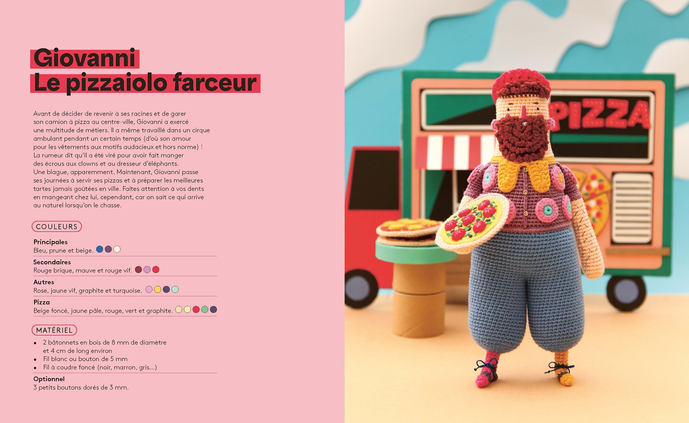 Bienvenue à Gloutonville: 12 personnages fantaisie à crocheter: 31623