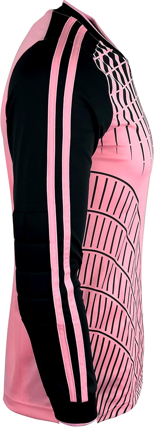 Boy's Goalkeeper Soccer Jersey, Padded Goalie Shirt with Sponge Protector Youth Sizes - Image 5