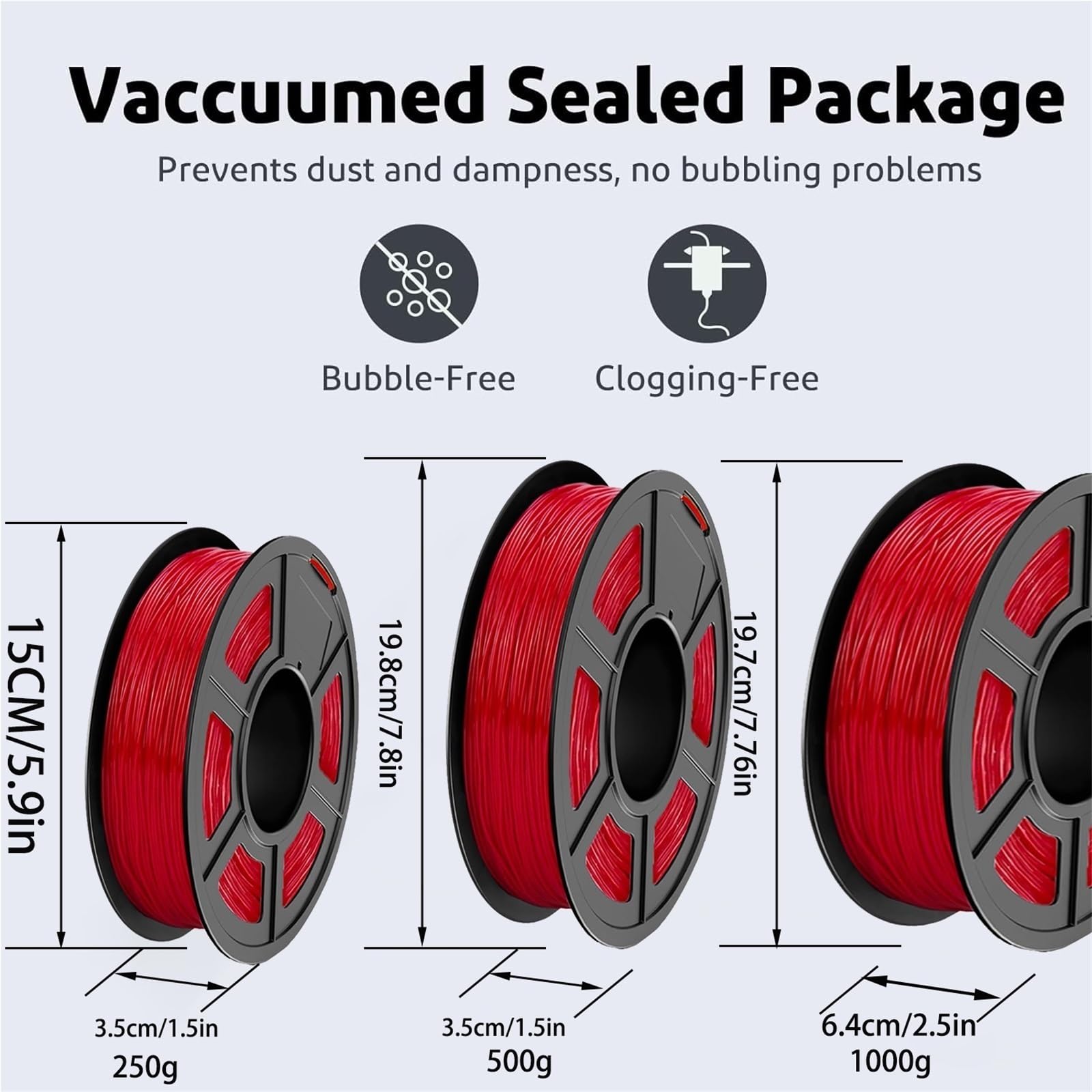 Compatible For Les Imprimantes FDM Filament Souple 95A TPU 3D 1,75 Mm