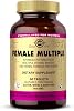 Solgar Female Multiple Tablets - Pack of 60 - With 27 Key Nutrients for Daily Wellbeing - With Vitamin C, B12, Iron and Folic Acid - Vegan