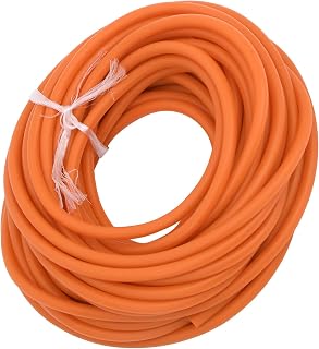 VGEBY Tubo de látex, estilingue de 10 metros tubo elástico 1,7 mm ID/4,5 mm OD Faixa de borracha de látex para estilingue catapulta ao ar livre (laranja) tiro, suprimentos para tiro com arco