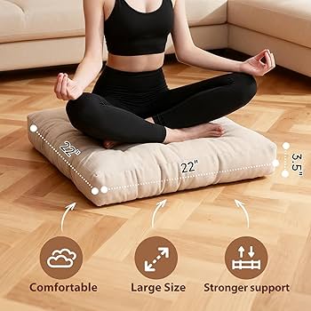 Amazon.com: Tiita Square Outdoor Cushions Floor Pillow