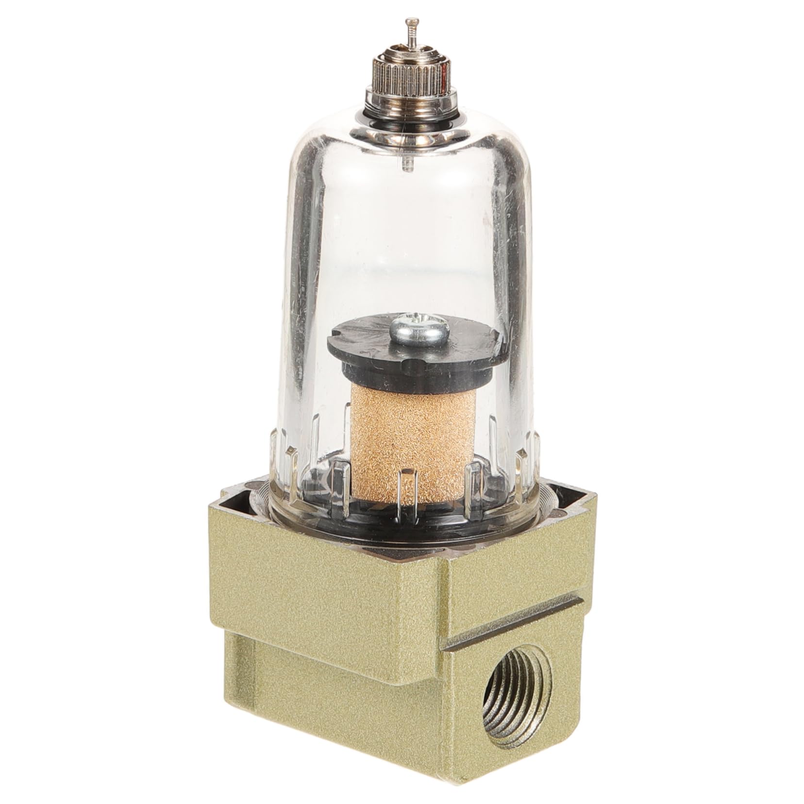 RUNROTOO Water Separator Air Regulator Compressor Regulator Pressure Regulator for Air Compressor Air Compressor Source Treatment Air Pressure Regulator Oil Pressure Separator Air Tool Oil