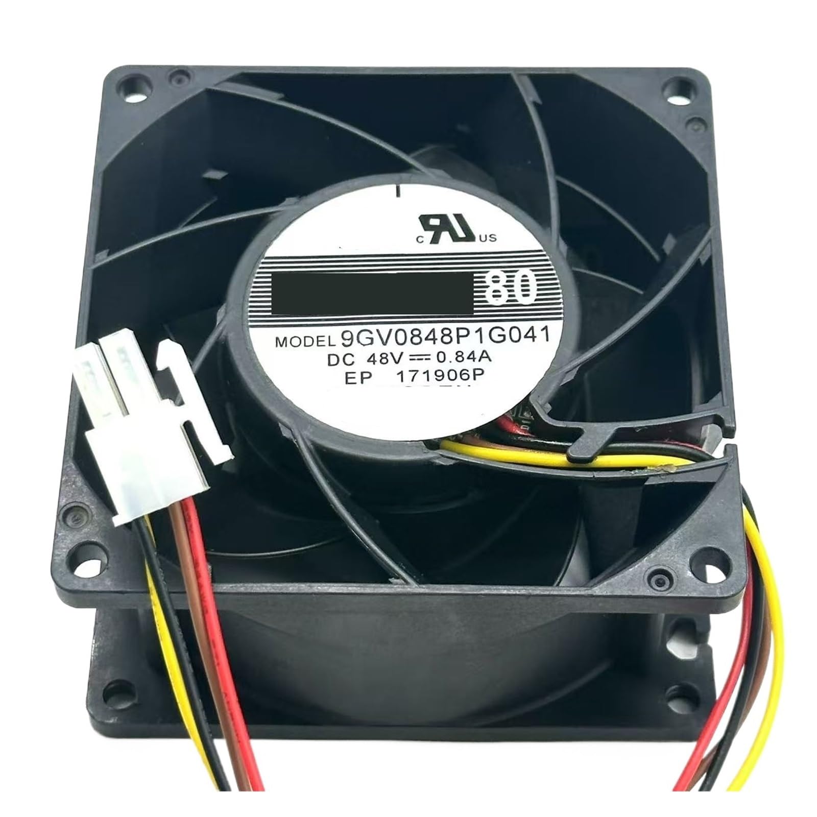UITGVDQAT 9GV0848P1G041 DC 48V 0.84A 80x80x38mm 4-Wire Server Cooling Fan