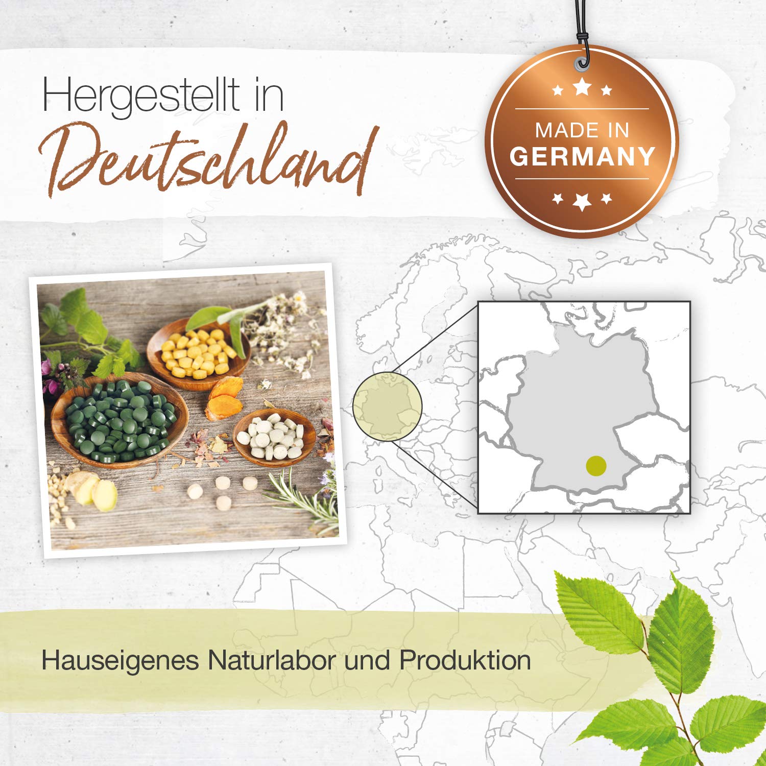 Gesunde Prostata mit Kürbiskernen und Sägepalmfrüchten Presslinge (240 Stk) 100% Vegane Herstellung Deutschland, Kürbiskernextrakt, Sägepalmfruchtextrakt, Brennnesselwurzel, Leinsamen BÄRBEL DREXEL®