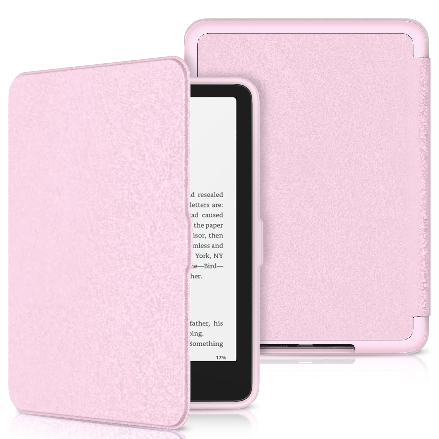 Sanyetral Protective Case with Auto Wake/Sleep Function, Incompatible with TCL Remarkable Nokia -Pink