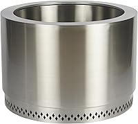 Vista 1 de Hotshot Traveler Chimenea de leña, 15 pulgadas de diámetro x 12 1/2 pulgadas de alto, modelo # 52259