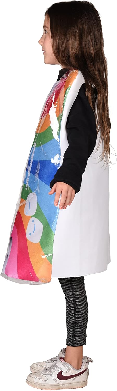 Rasta Imposta Kraft Jet-Puff Marshmallows Costume Kids Candy Dress Up Cosplay Halloween Costumes, Child Size 7-10