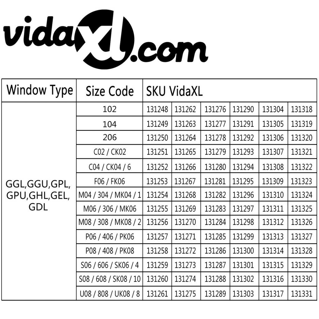 vidaXL Store Enrouleur occultant Noir 102 GGL et GGU