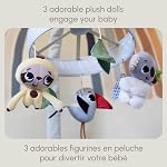 Tiny Love Luxe Musical Mobile, Soft Beige, 1 Count
