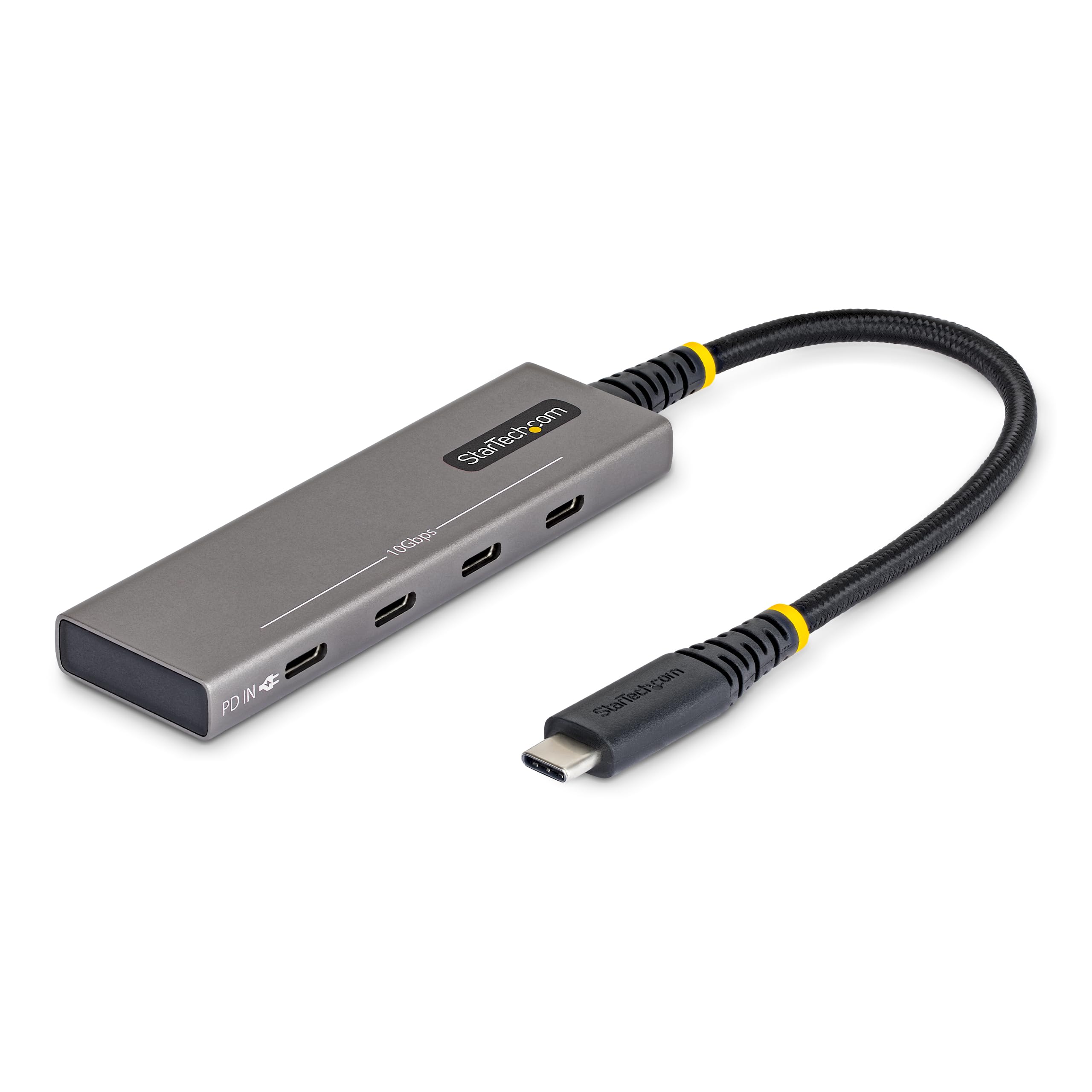 Startech.com 4-Port Usb-C Hub. 10Gbps. 100W Pd Charging. 4X Usb-C Port