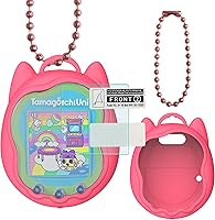 Vista 8 de Tamagotchi Uni Interactive Virtual Pet, protector de pantalla para Tamagotchi Uni Pet Band Accesorios (cubierta de silicona) (azul)