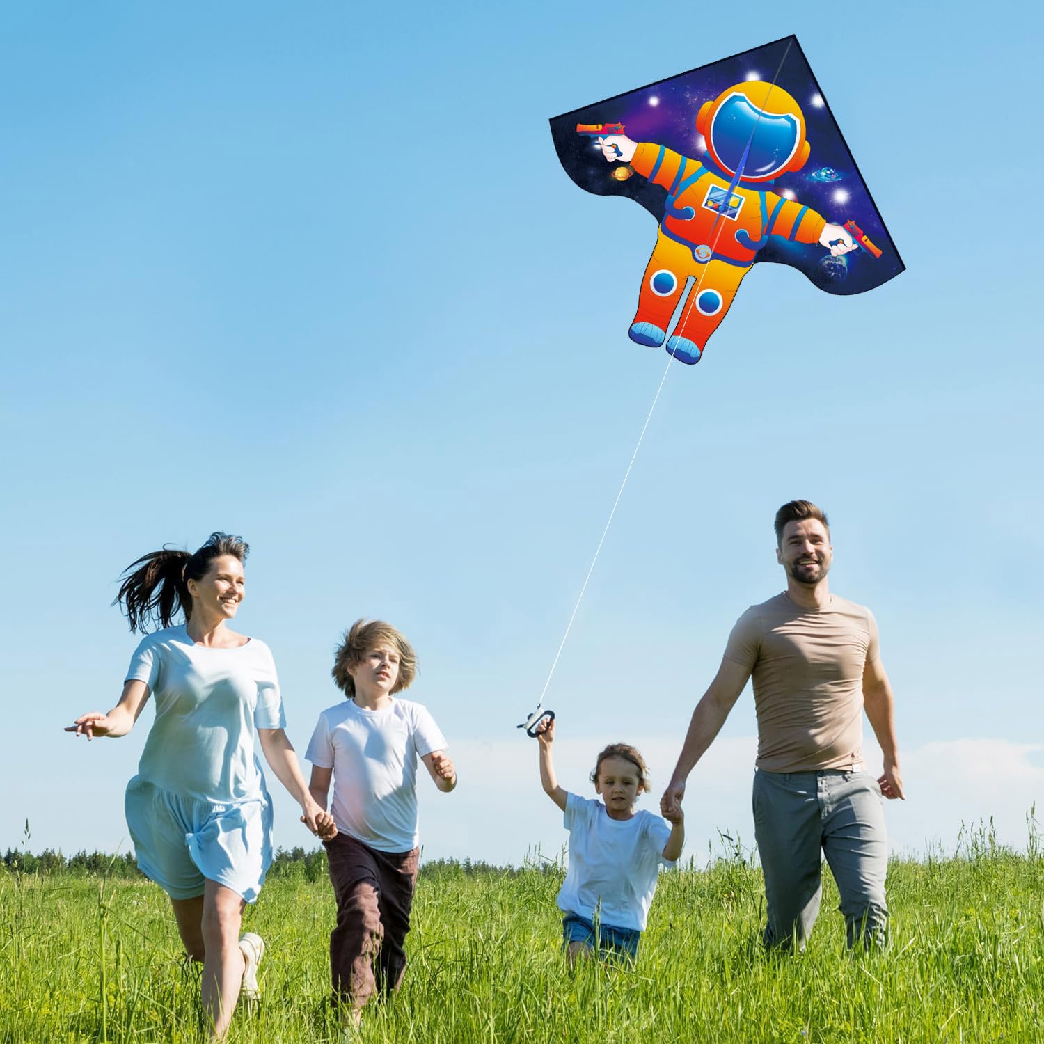 Glow In The Dark Kites For Adults HONBO Large Delta Kites 54x31 For Kids And Adults For Beach Trip Outdoor Games,Perfect For Beginners,String Line Included Toys Easy To Fly K On Octopus