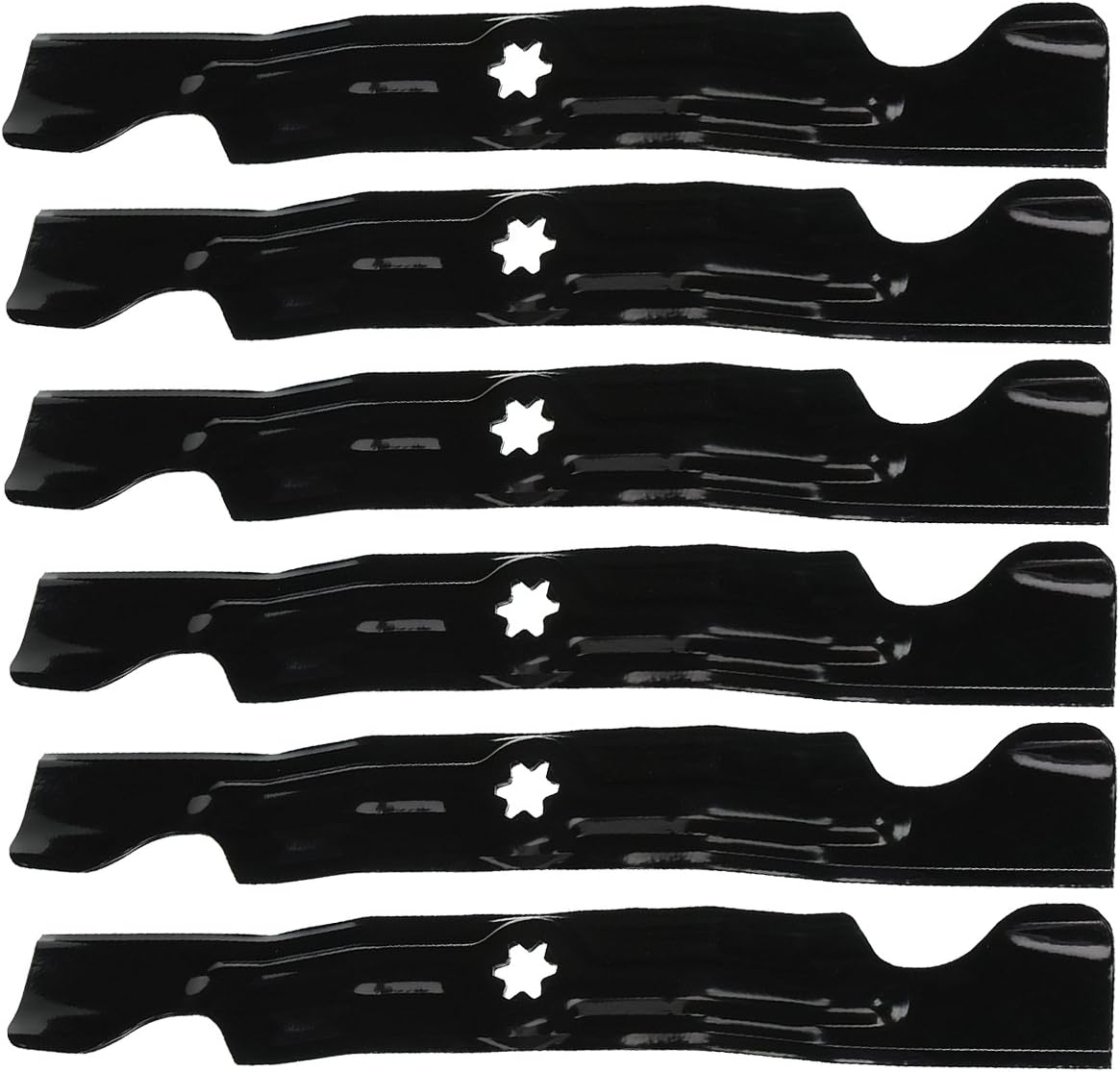 Anti Zecche Gatto Kit Di 6 Lame Per Tagliaerba Cub Cadet 50 - Compatibili Con Modelli RZT50, Sostituzione 742-04053 954-04053 Ricambi Lame Tosaerba - Foto 14