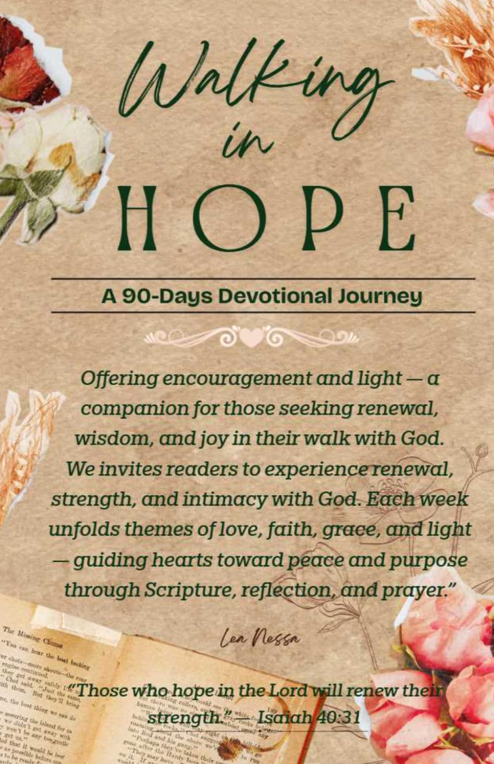 Walking In Hope: A 90-Day Devotional Journey