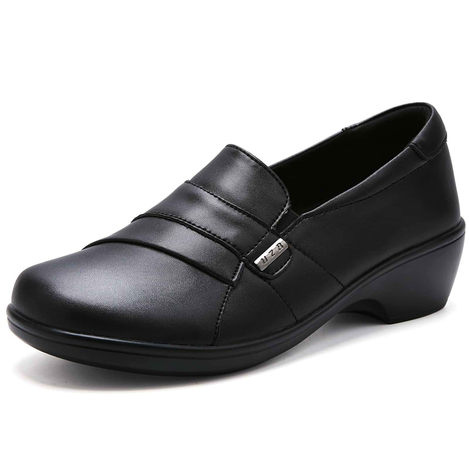 UZB Loafers for Women Dress Shoes Low Heel Slip On Shoes Casual Work Office Dressy Shoes
