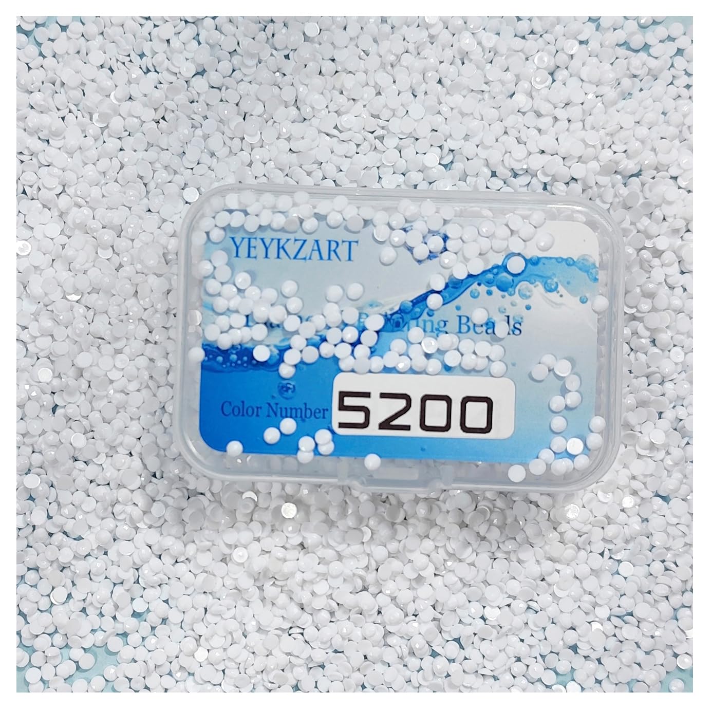 Amazon.co.jp: YEYKZART 5200 ホワイトダイヤモンドペインティング交換