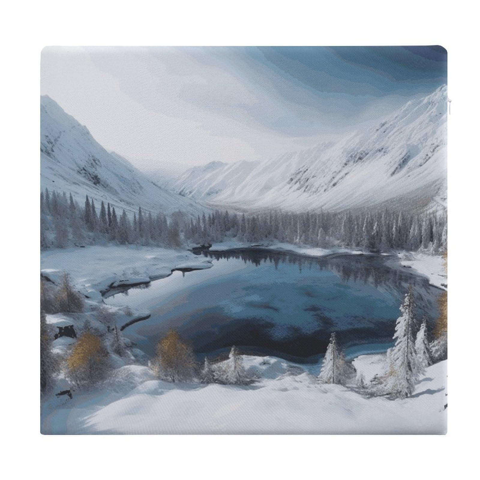 LDGSUPH - Winter Seat Cushions for Office Chair Square Soft Seat Cushions Memory Foam Floor Cushions Chair Cushions for Home Travel Car