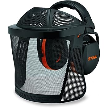 Stihl Protezione Viso E Udito - Casco Con Visiera E Cuffie | Ideale Per Lavori Con Motosega E Attrezzi Rumorsoi - Foto 2